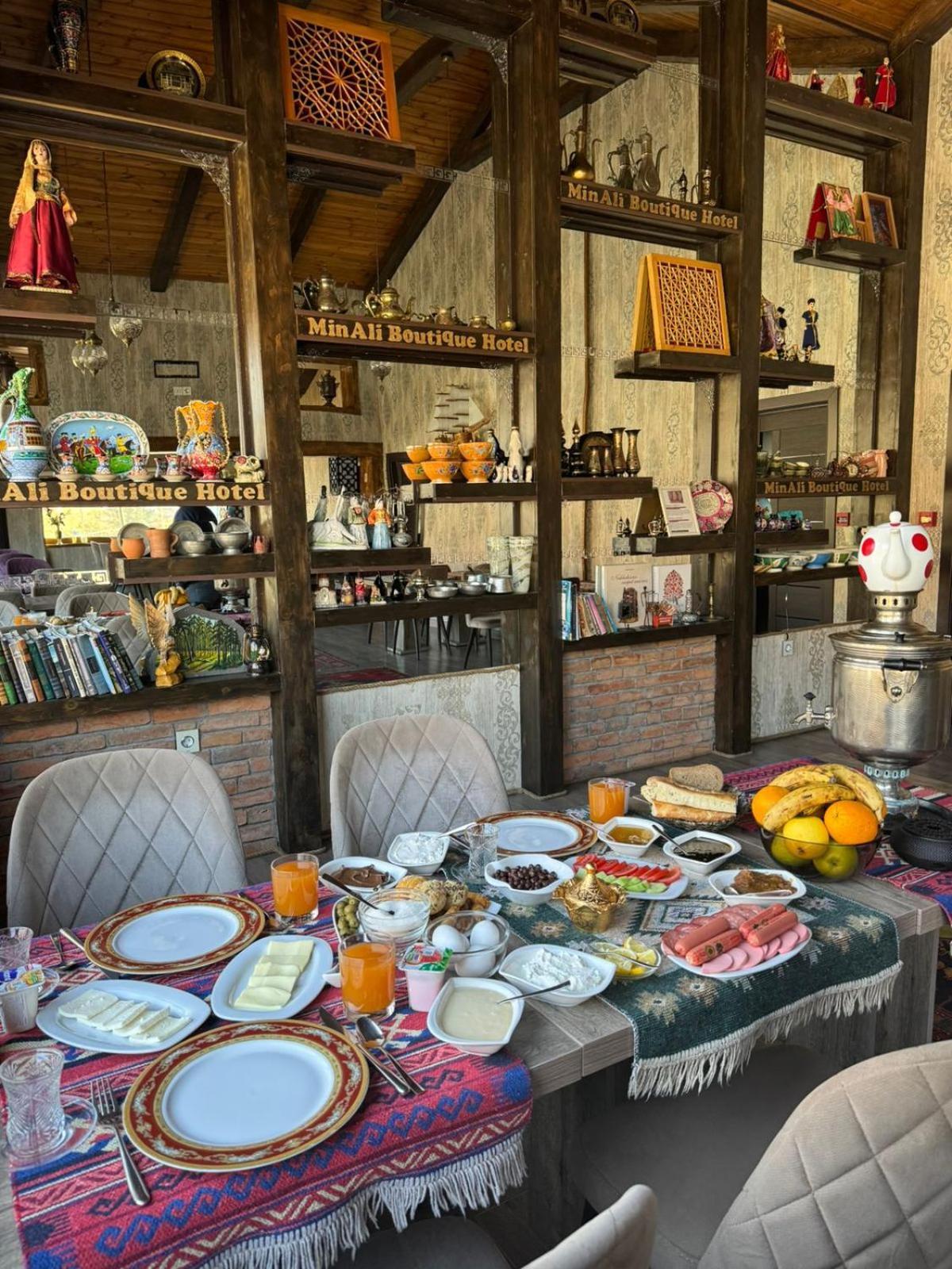 Minali Boutique Hotel Şǝki المظهر الخارجي الصورة